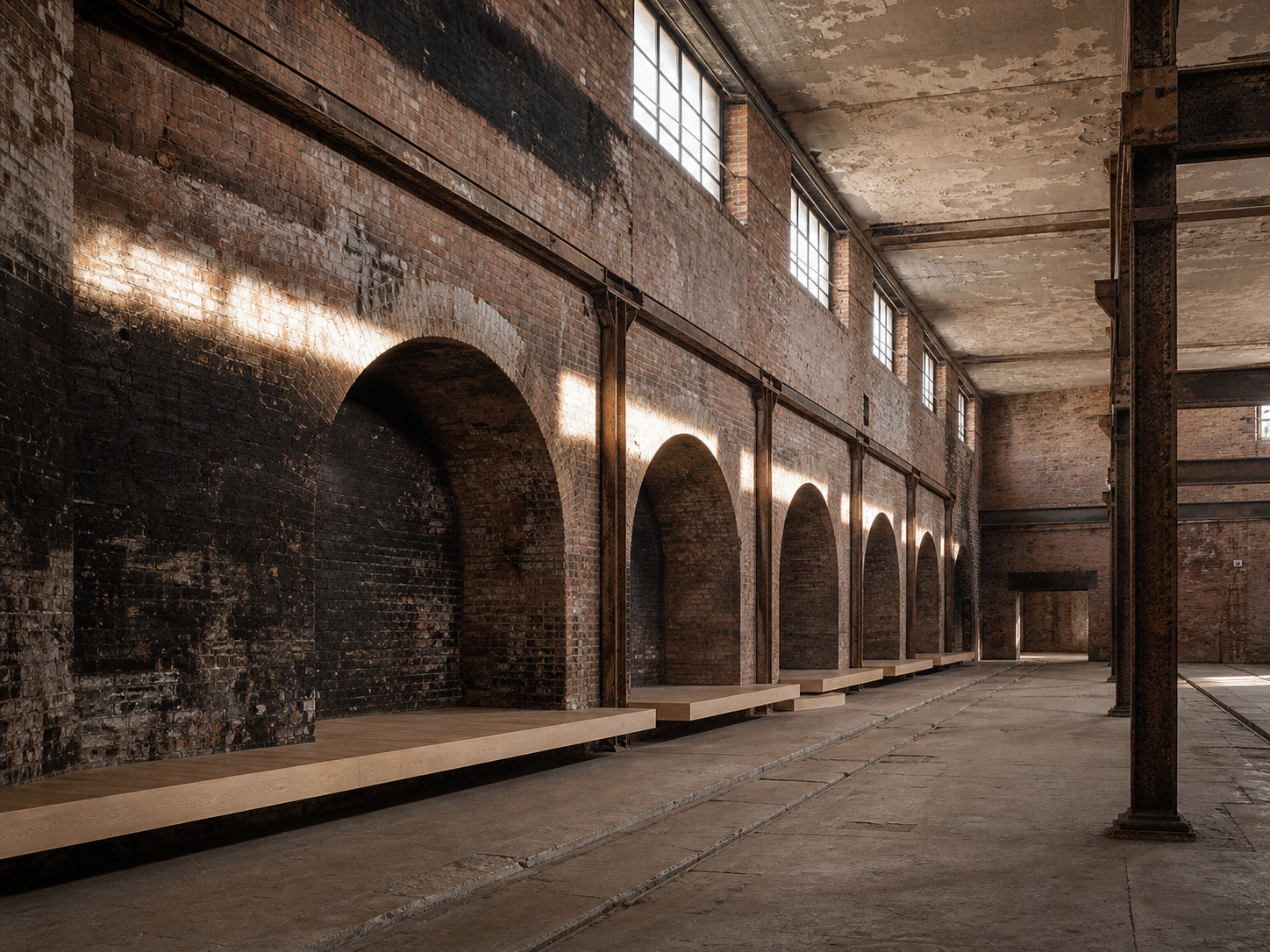 Giesserei 14 — foundry interior.